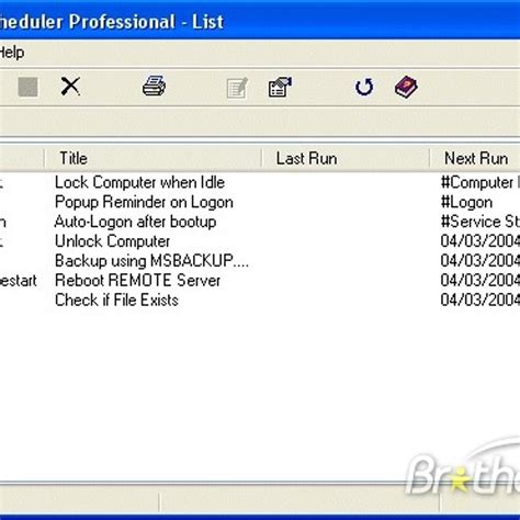 Download System Scheduler Professional